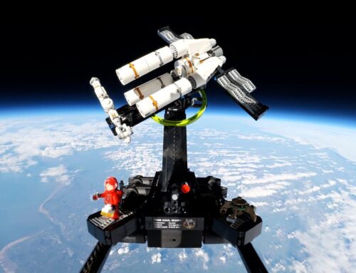 A Lego ‘Project Hail Mary’ set just soared into the stratosphere, breaking the Guinness World Record for highest flight
