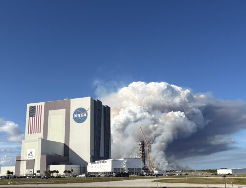 NASA Demonstrates New Prescribed Burn Capability for Spaceport 