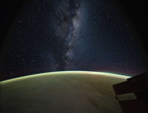 Glowing Views from the Space Station